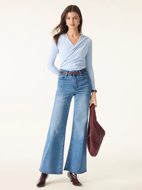 Surplice Ruched Pullover Hoodie sold by OGLmove