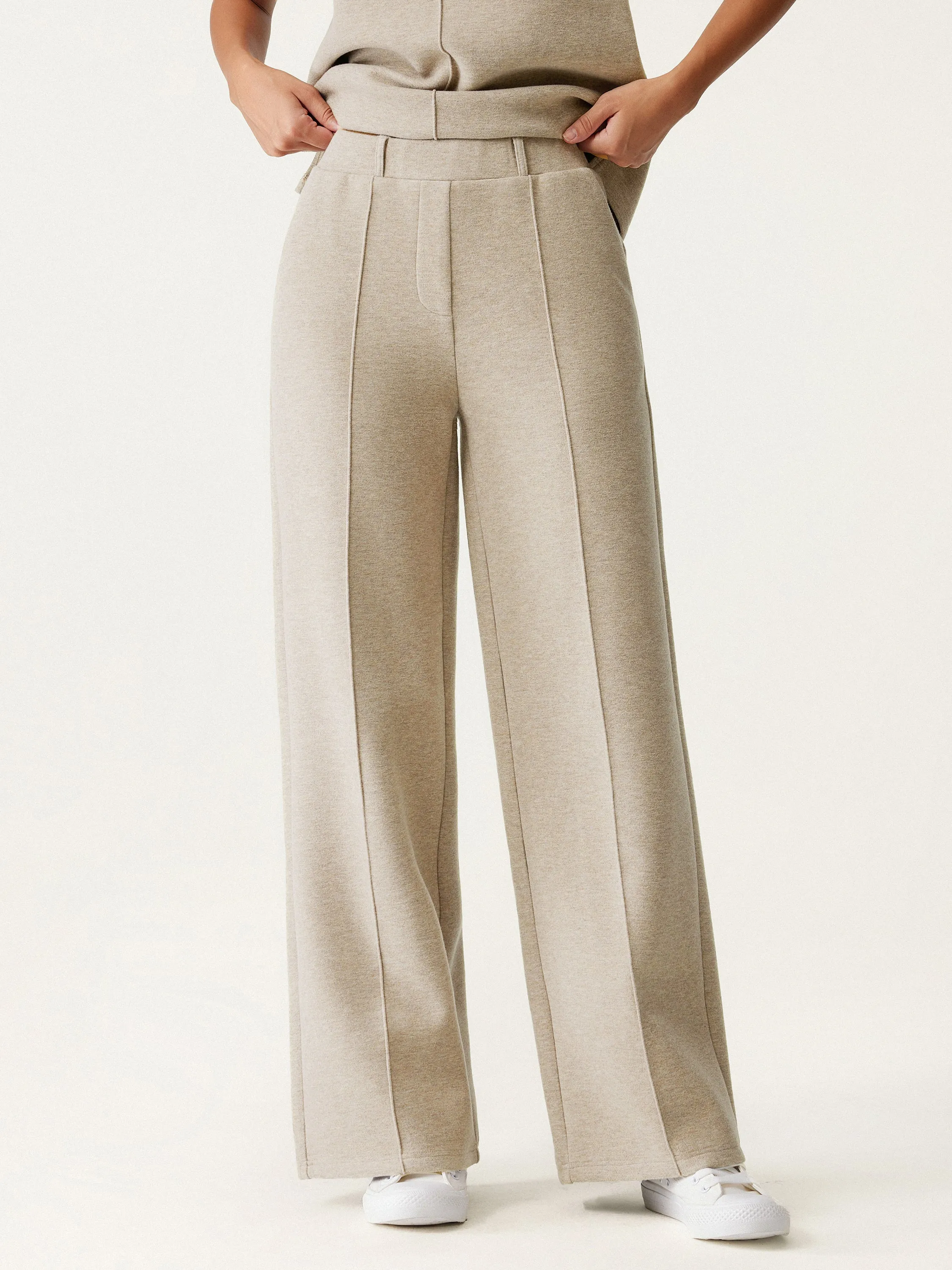 High Waisted Straight Leg Pull On Pant sold by OGLmove