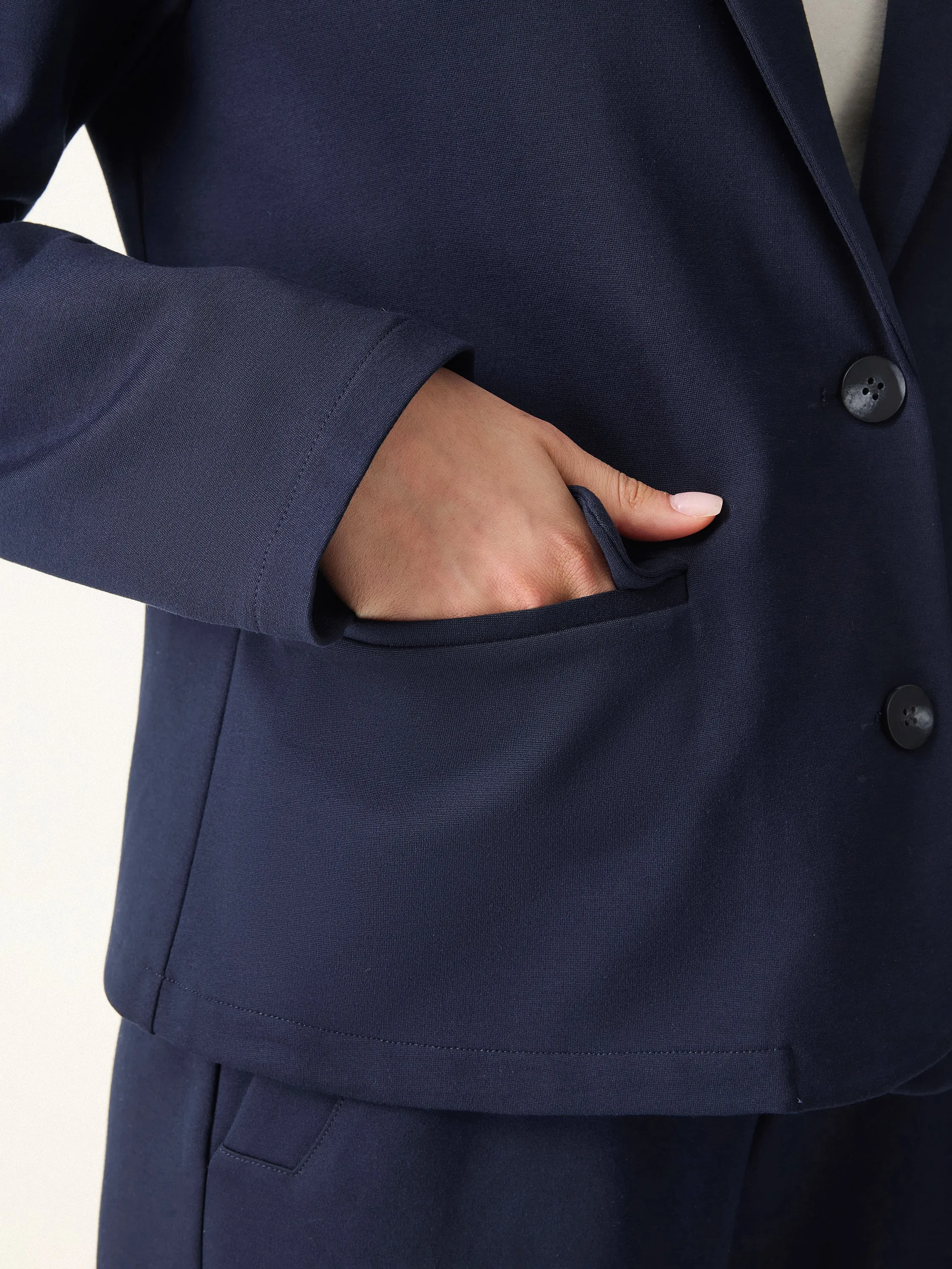 Classic Notched Lapel Blazer sold by ogl move product image thumbnail 2