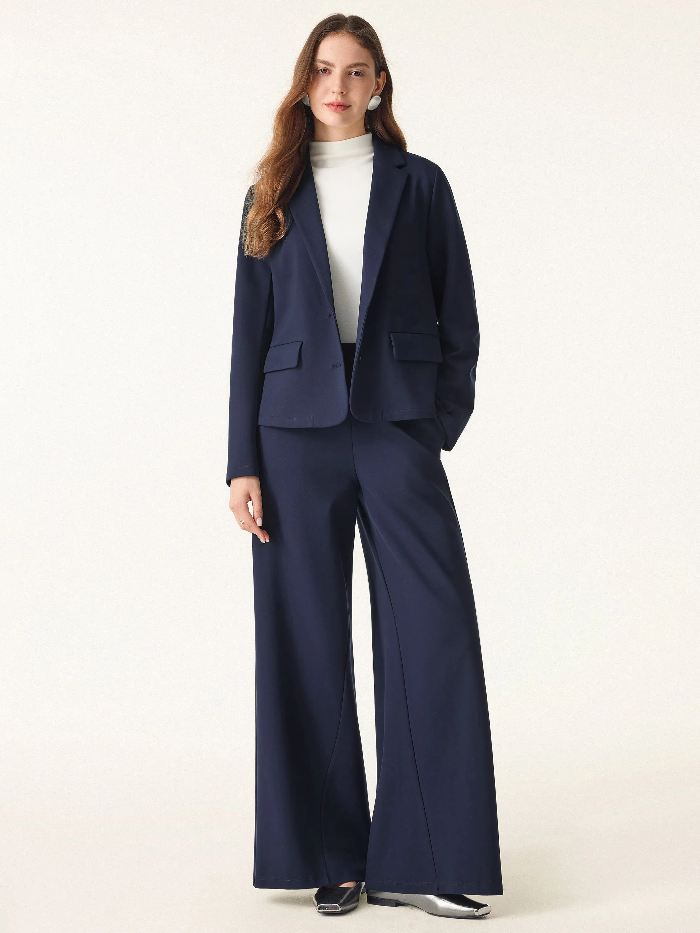 Classic Notched Lapel Blazer sold by ogl move product image thumbnail 4