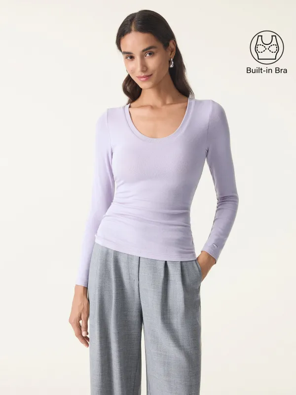 LiteWarm Round Neck Long Sleeve Brami sold by ogl move