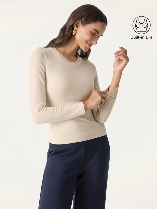 ProWarm Crewneck Long Sleeve Brami sold by OGLmove