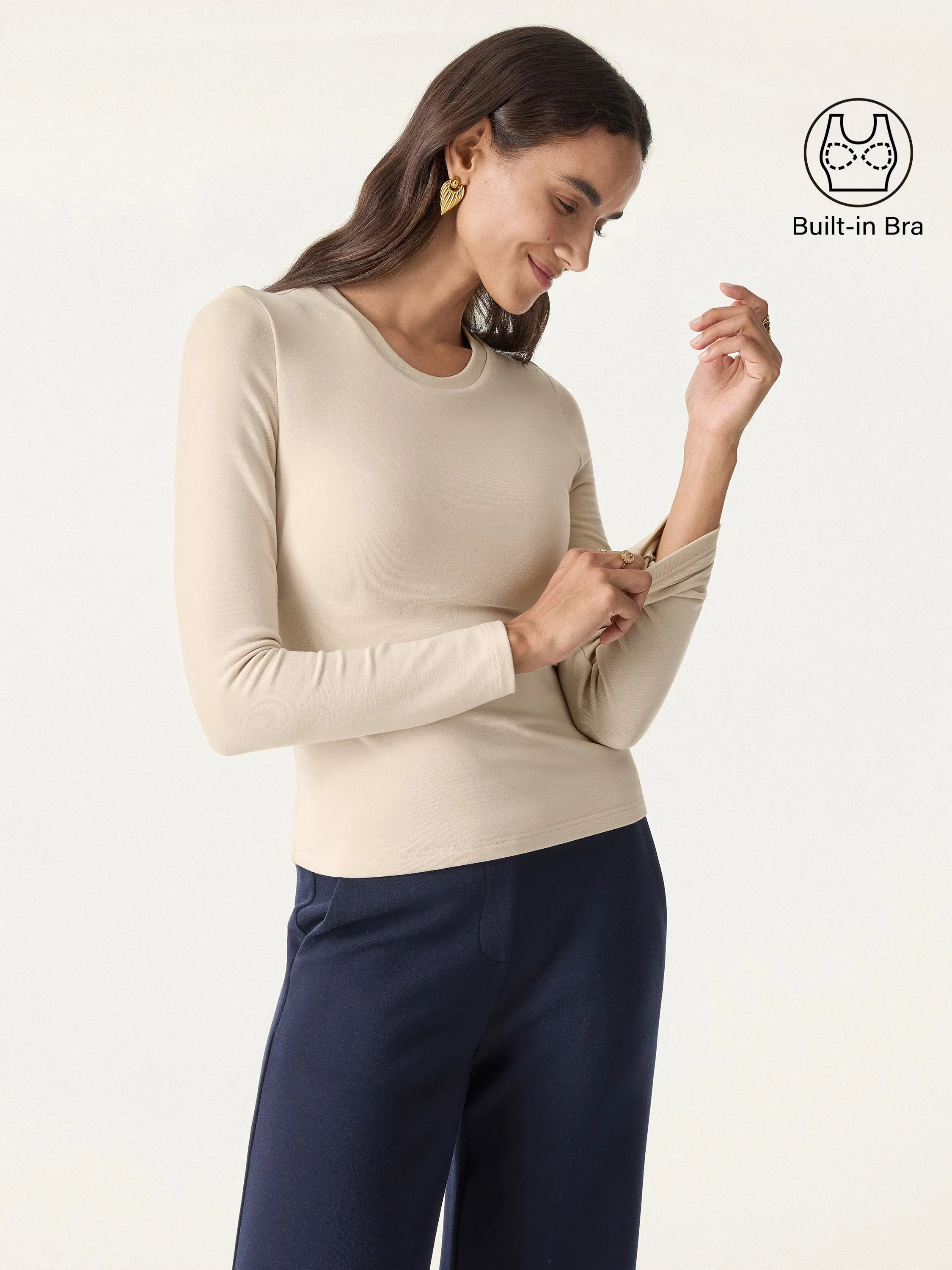 ProWarm Crewneck Long Sleeve Brami sold by OGLmove