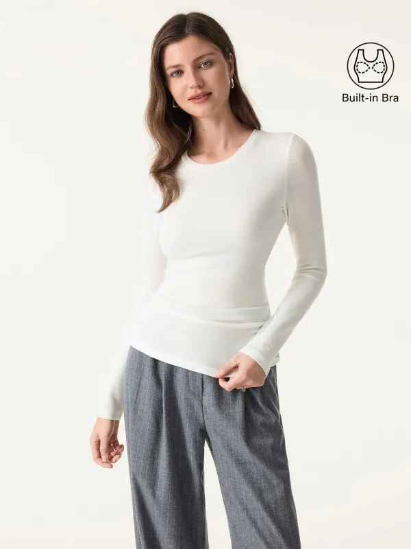 LiteWarm Crewneck Long Sleeve Brami sold by OGLmove