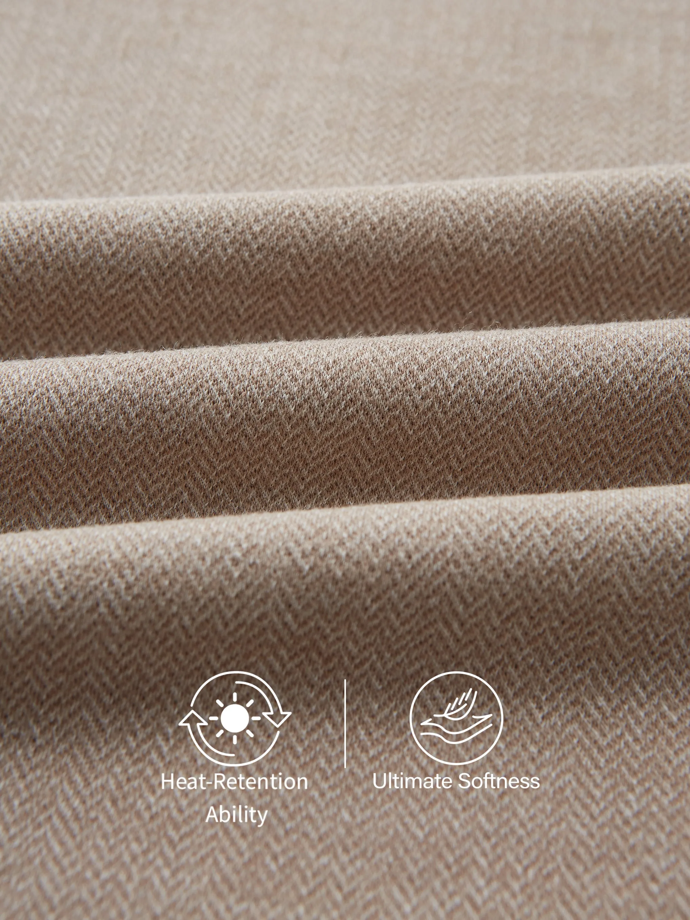 2Pcs Set Textured Full Zip Jacket & Mid Rise Straight Leg Pants with Pockets sold by OGLmove product image thumbnail 4