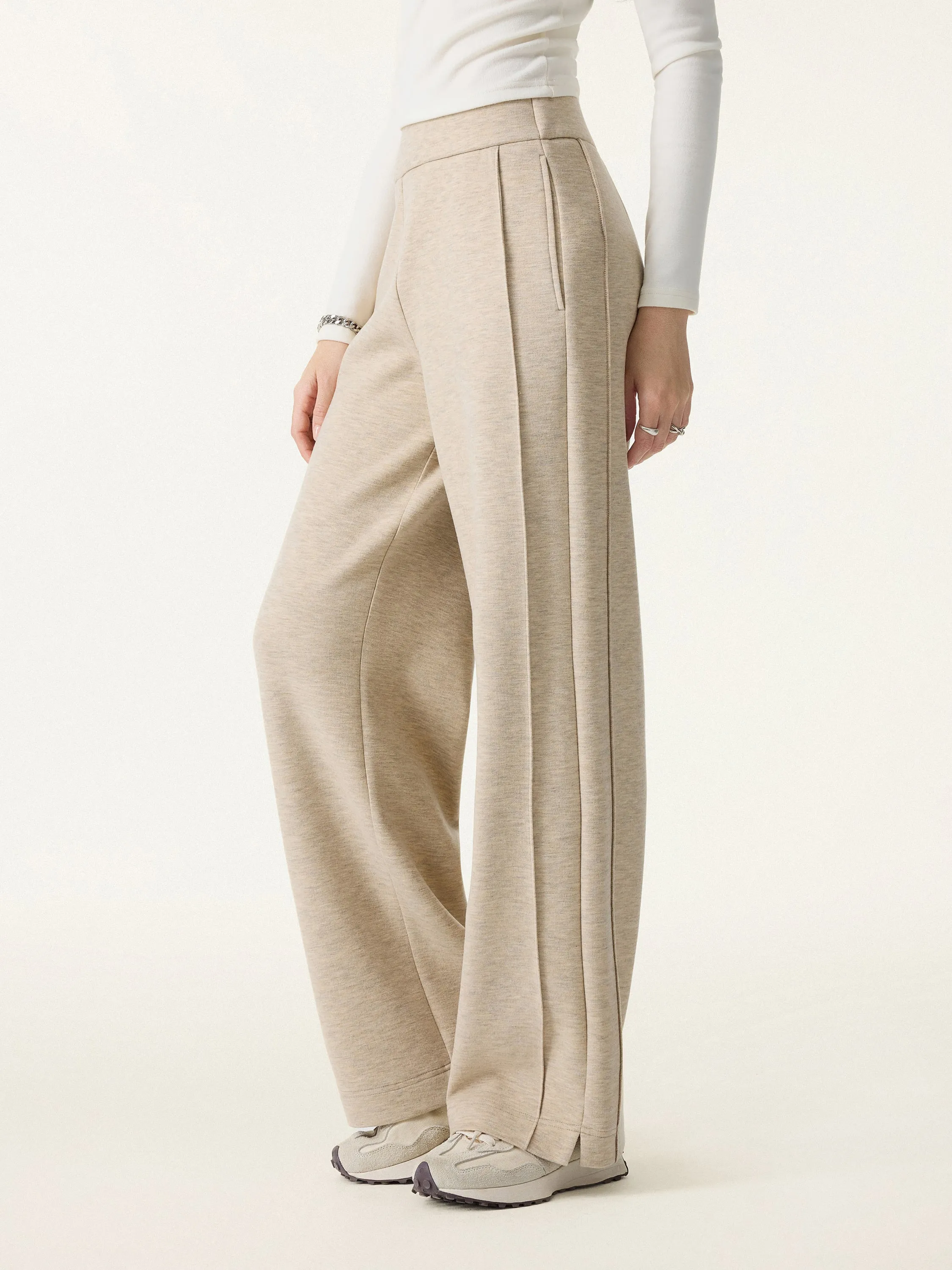 Cozy Warm High Rise Straight Leg Pull-On Pants sold by OGLmove