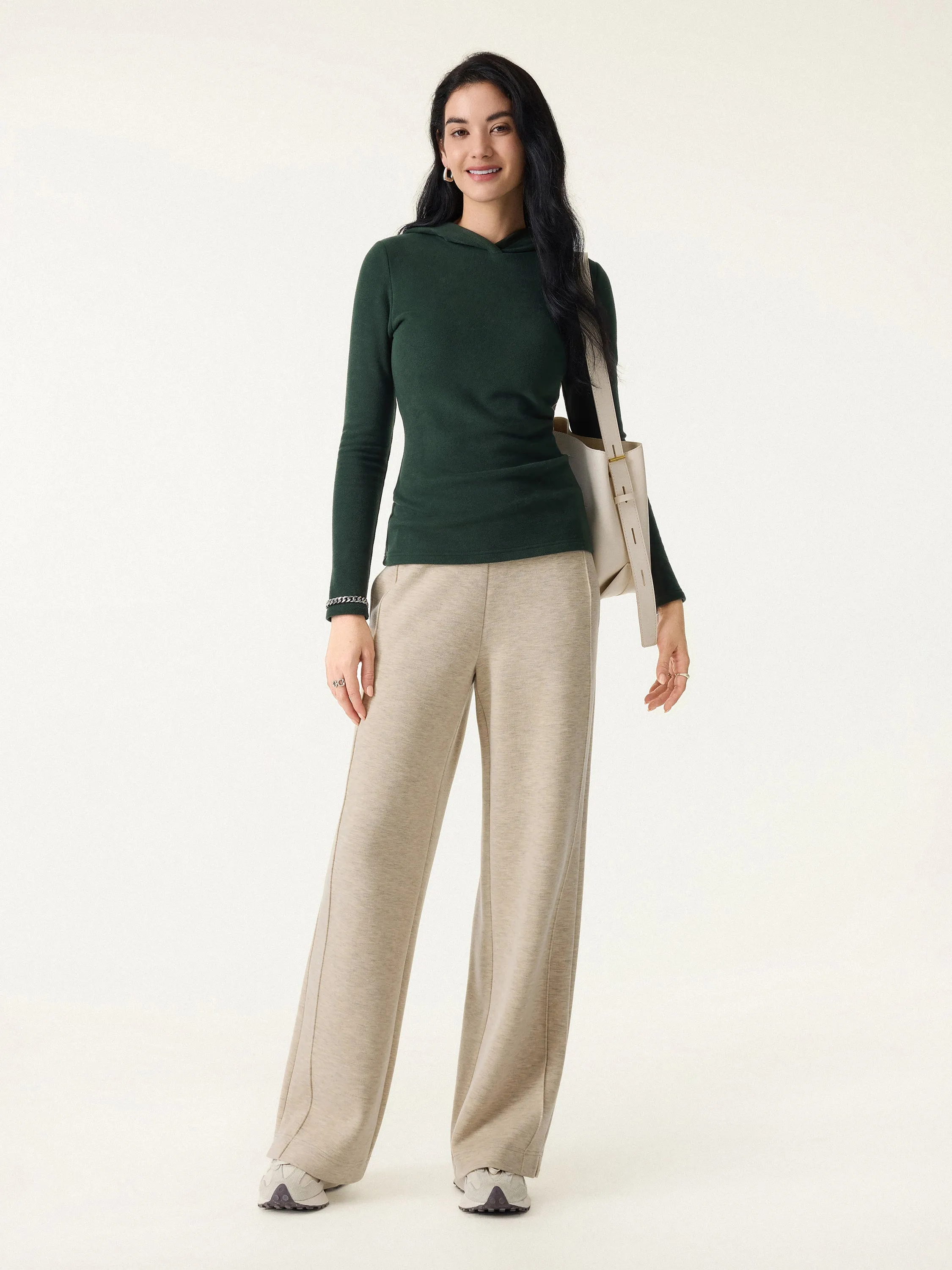 MaxWarm Slim Fitted Pullover Hoodie Brami sold by OGLmove product image thumbnail 2