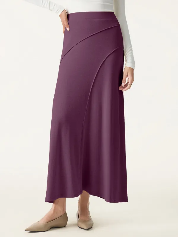 Pull-on Flared Maxi Skirt sold by OGLmove