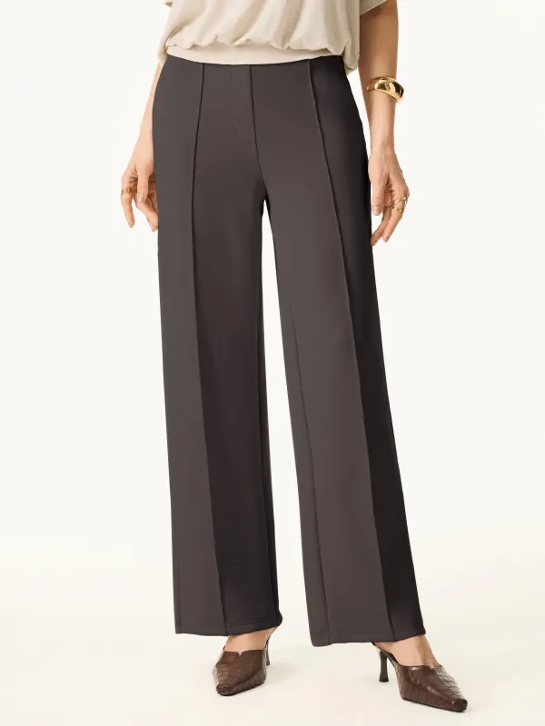 Mid Rise Straight Leg Pants with Pockets sold by OGLmove