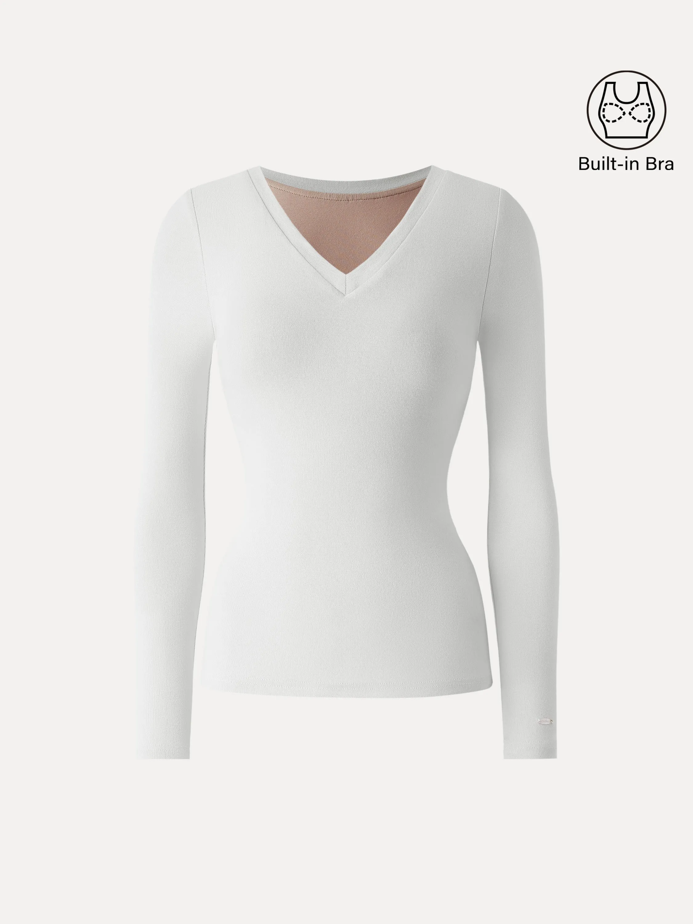 V-Neck Long Sleeve Brami sold by OGLmove product image thumbnail 3