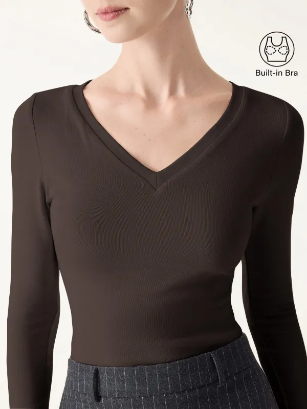 V-Neck Long Sleeve Brami sold by OGLmove
