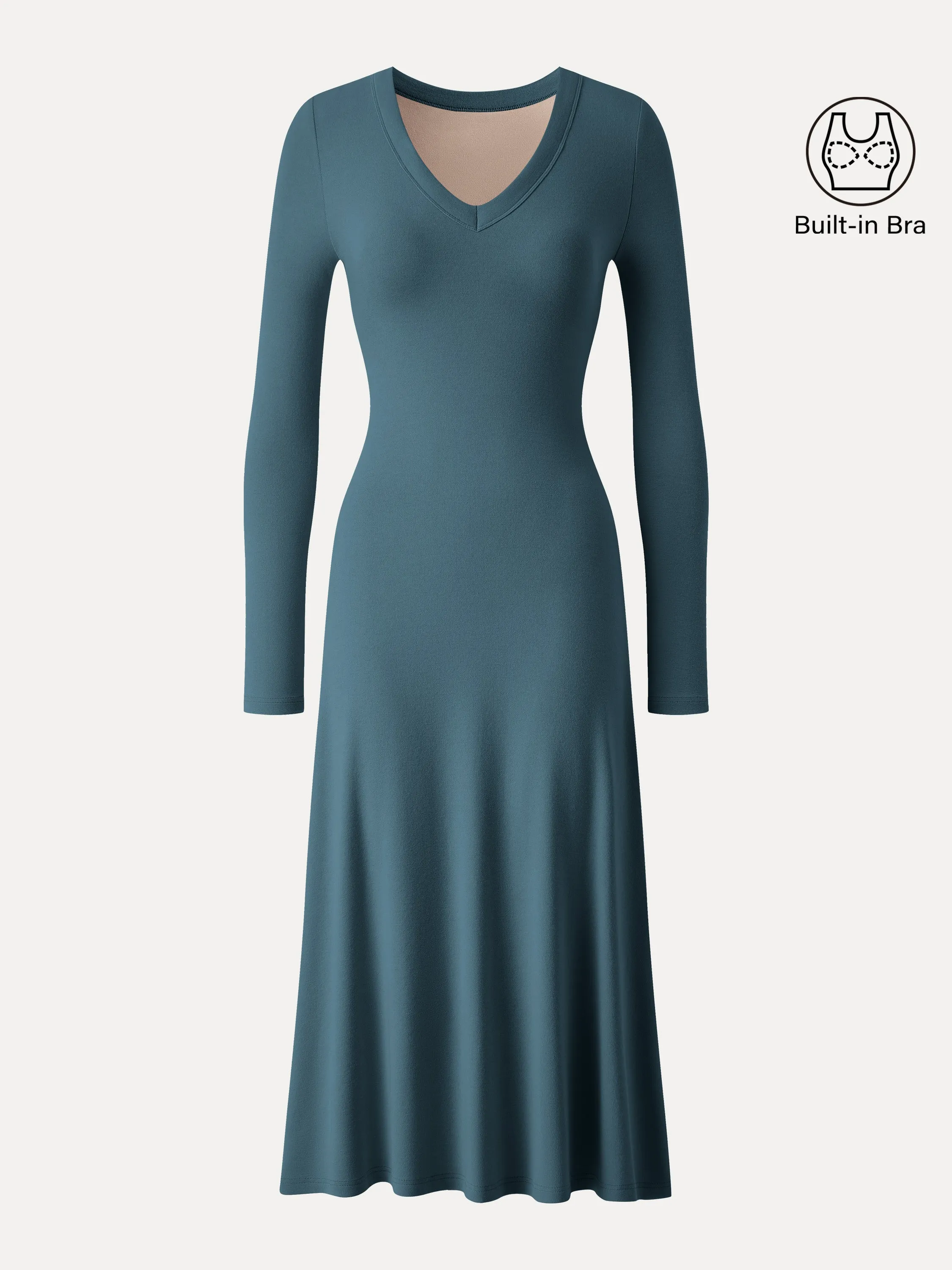 V-neck Midi Brami Dress sold by OGLmove