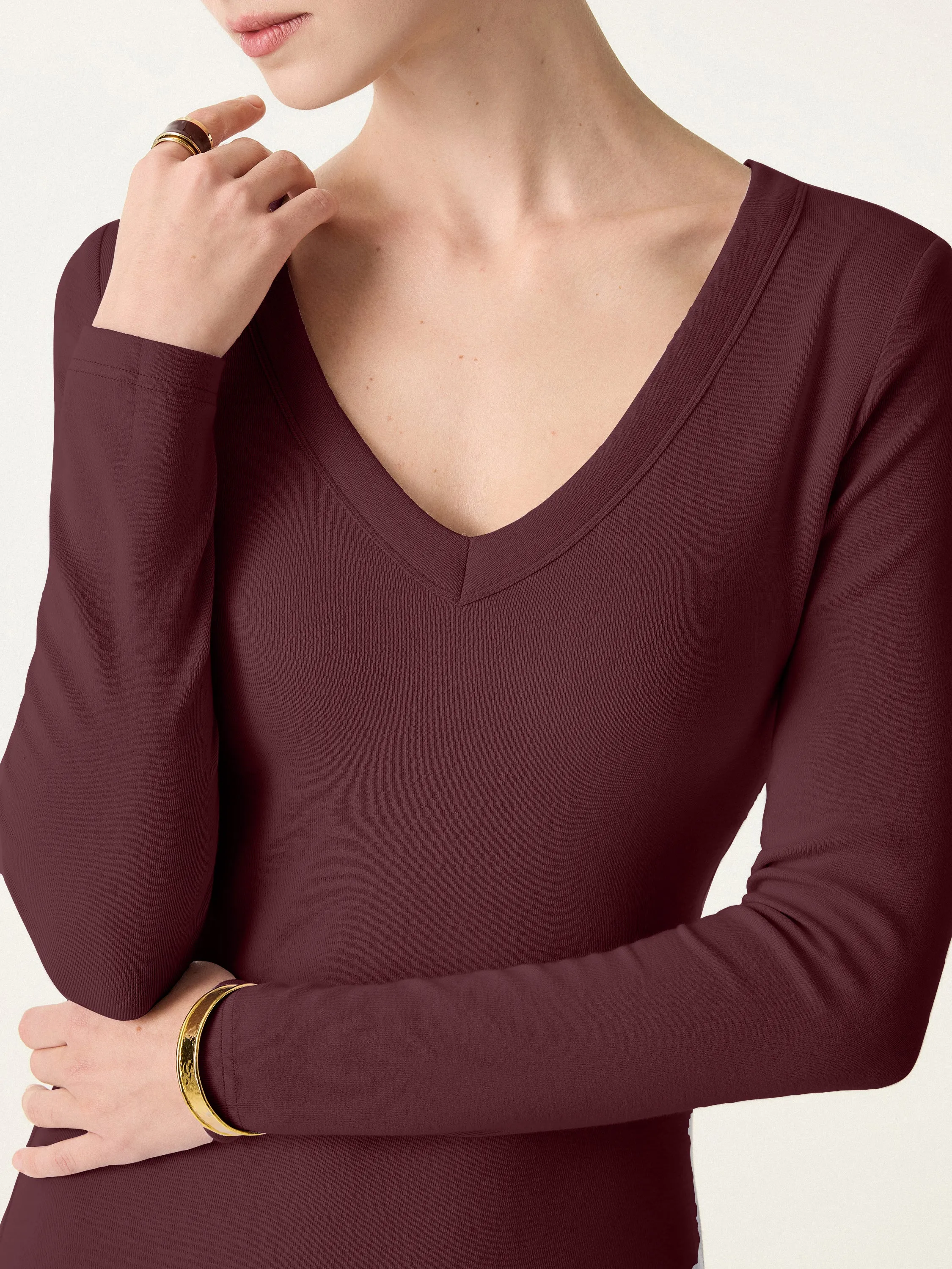 V-neck Midi Brami Dress sold by OGLmove product image thumbnail 2