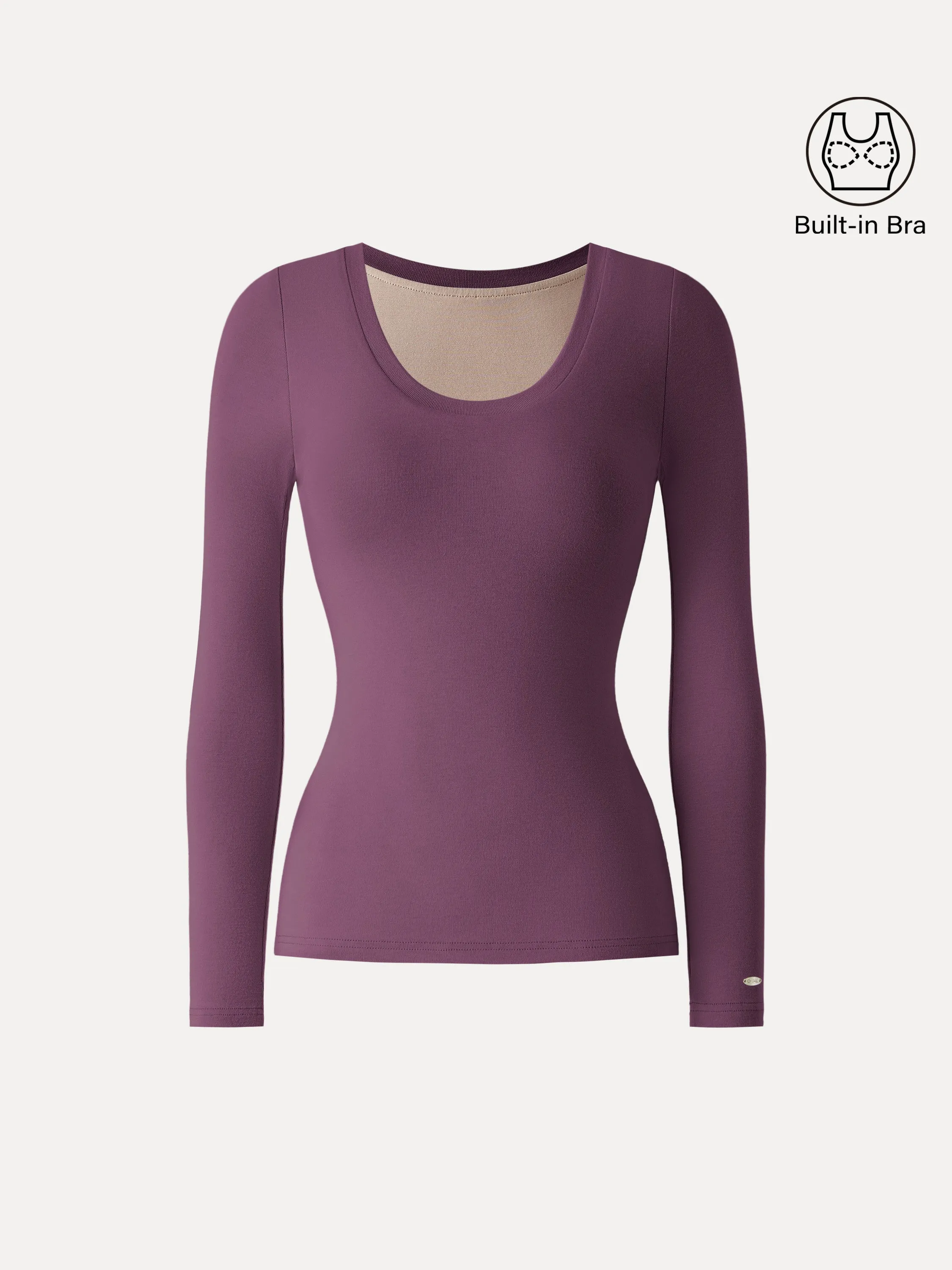 Round Neck Long Sleeve Brami sold by OGLmove