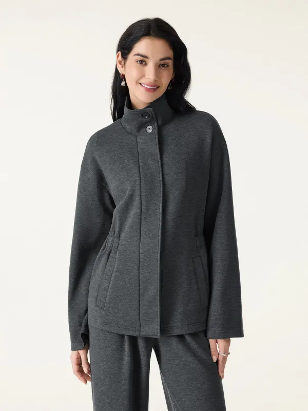 Windproof Cozy Warm Stand Collard Cinched Waist Jackets sold by OGLmove