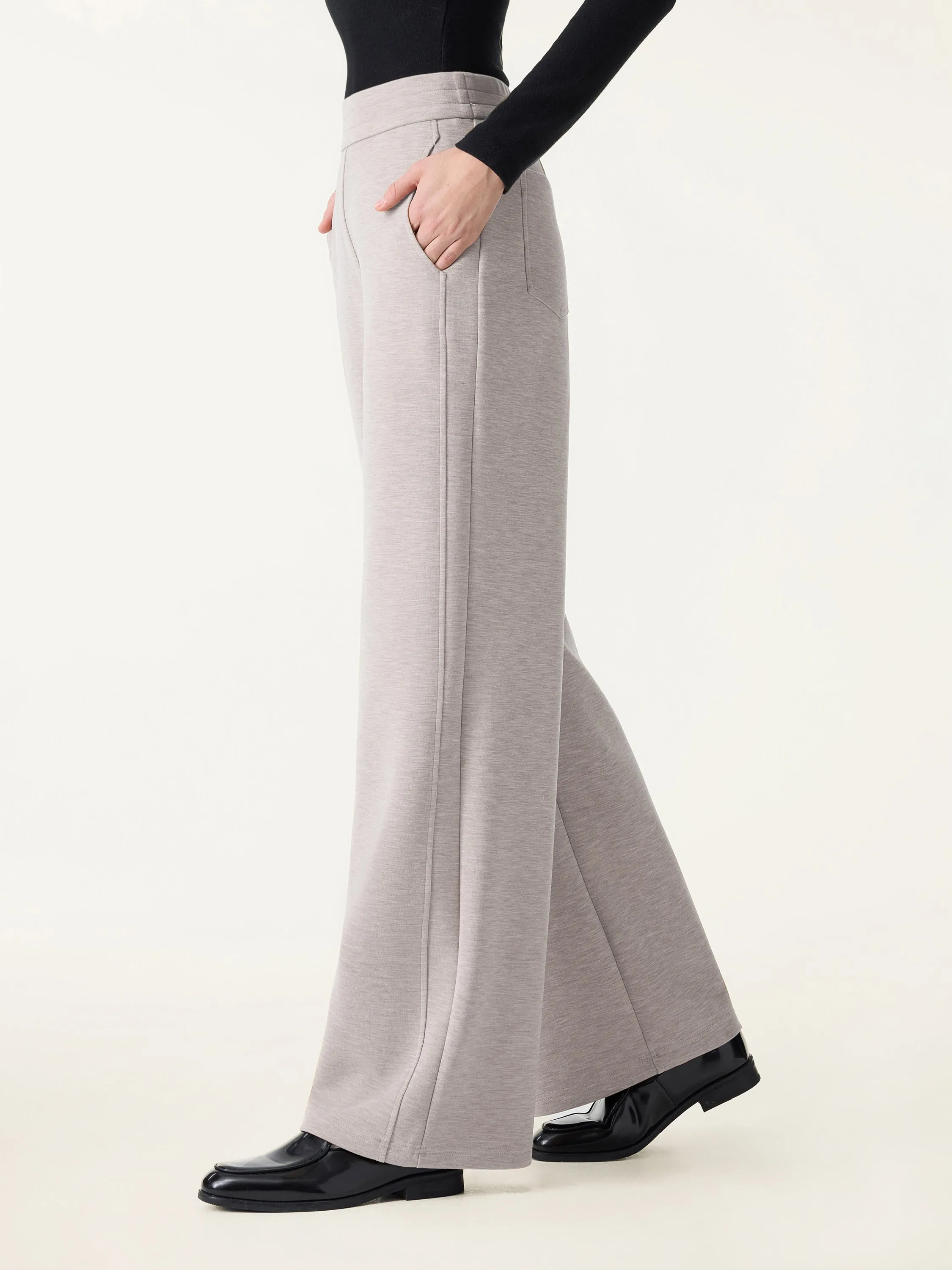 Cozy Warm Mid Rise Straight Leg Pants with Pockets sold by OGLmove product image thumbnail 2