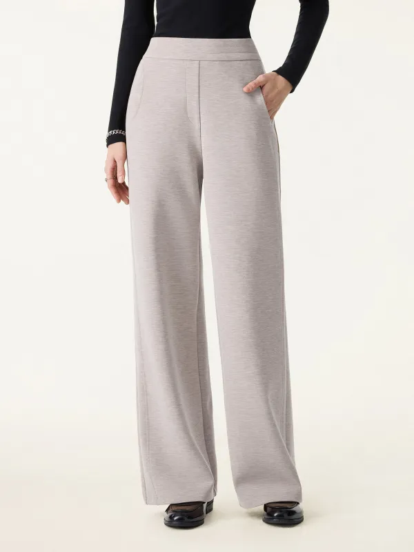 Cozy Warm Mid Rise Straight Leg Pants with Pockets sold by OGLmove