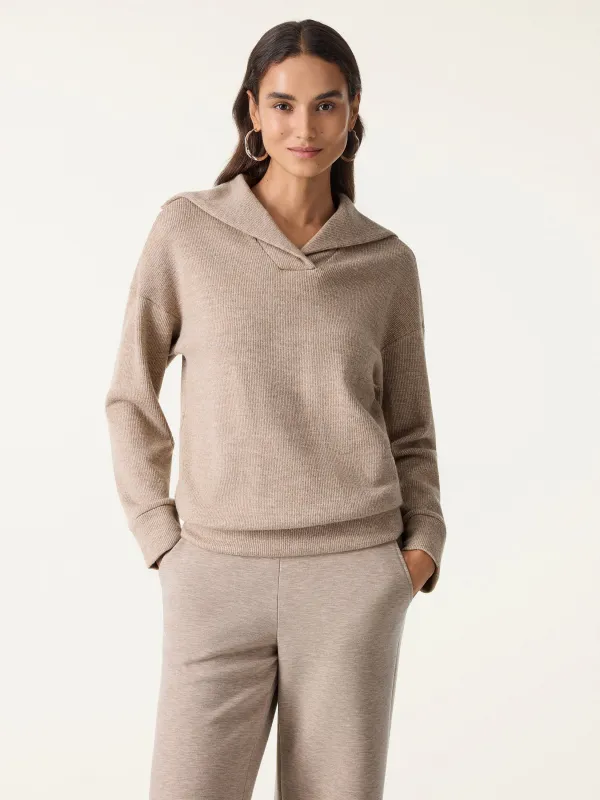 Cozy Warm V-Neck Relaxed Fit Pullover sold by OGLmove