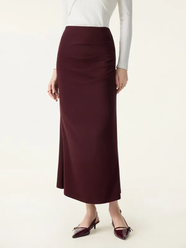ProWarm Stretchy Tucked Flare Maxi Skirt sold by OGLmove