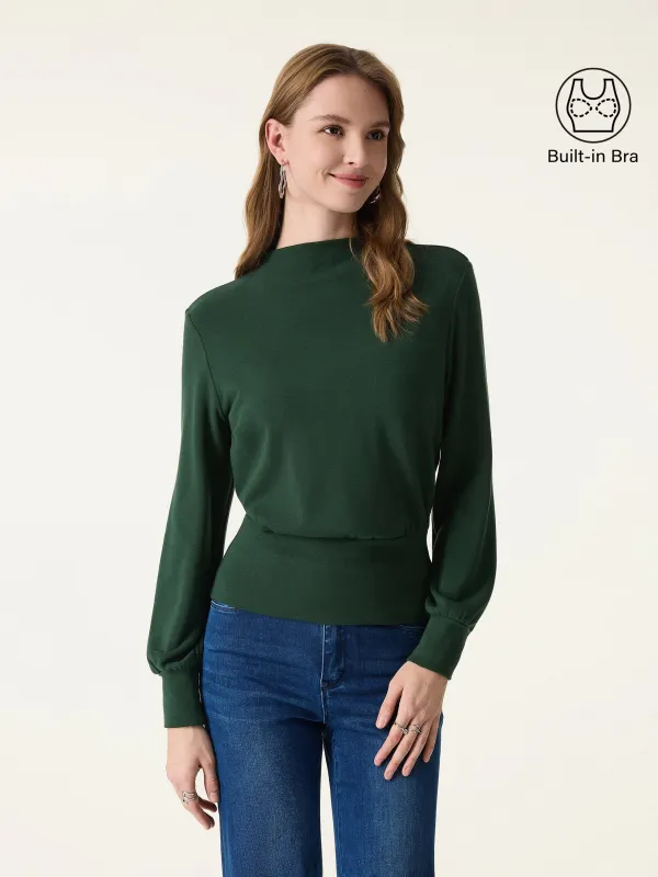 ProWarm Mockneck Bishop Sleeve Brami sold by OGLmove