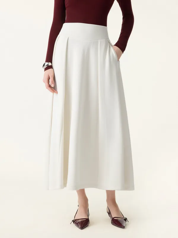 A-line Pull-on Maxi Skirt with Pockets sold by OGLmove