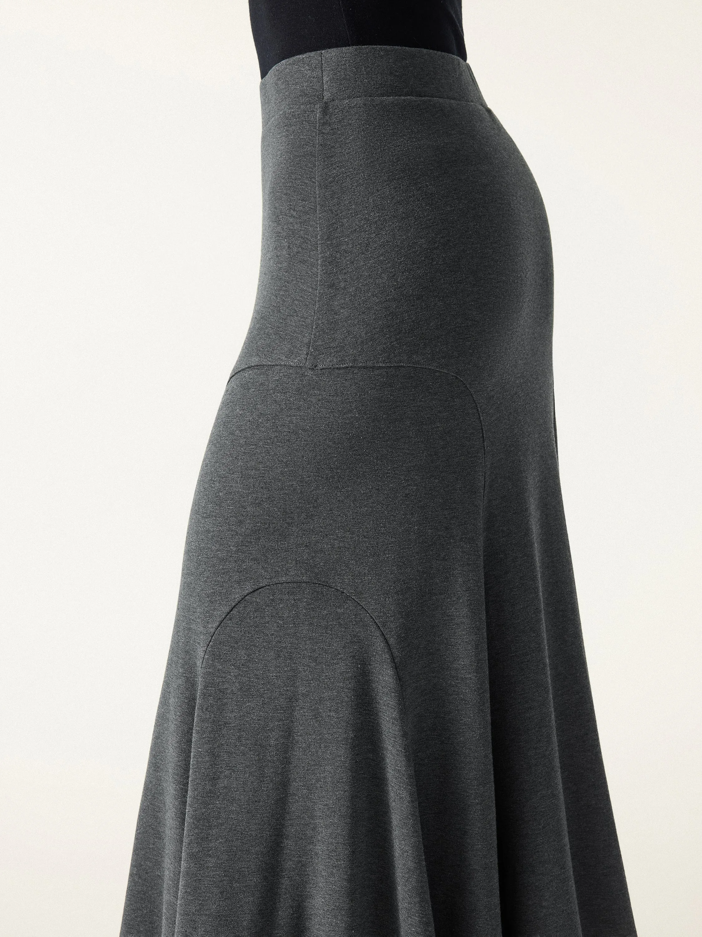 Mid Rise Flounce Pull-on Skirt sold by OGLmove product image thumbnail 3