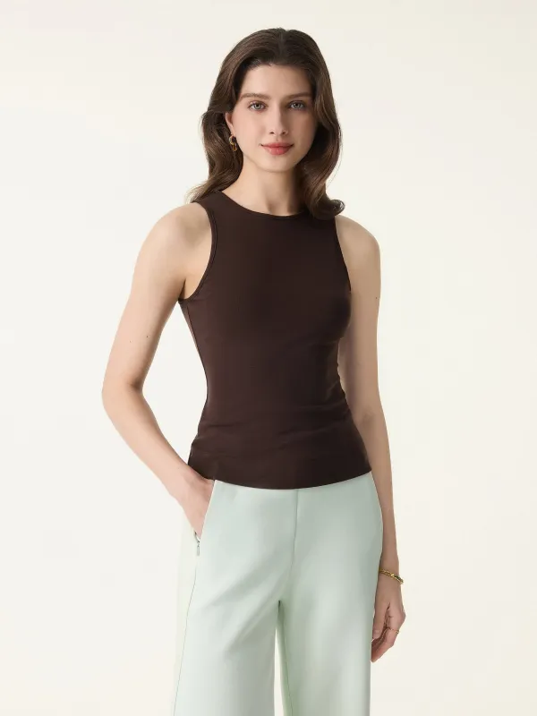 Non-Itch Lyocell Wool Round Neck Tank sold by OGLmove