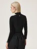 Eco-Mousse® Anti-Bacteria Panelled Mockneck Top sold by ogl move