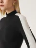 Eco-Mousse® Anti-Bacteria Panelled Mockneck Top sold by ogl move