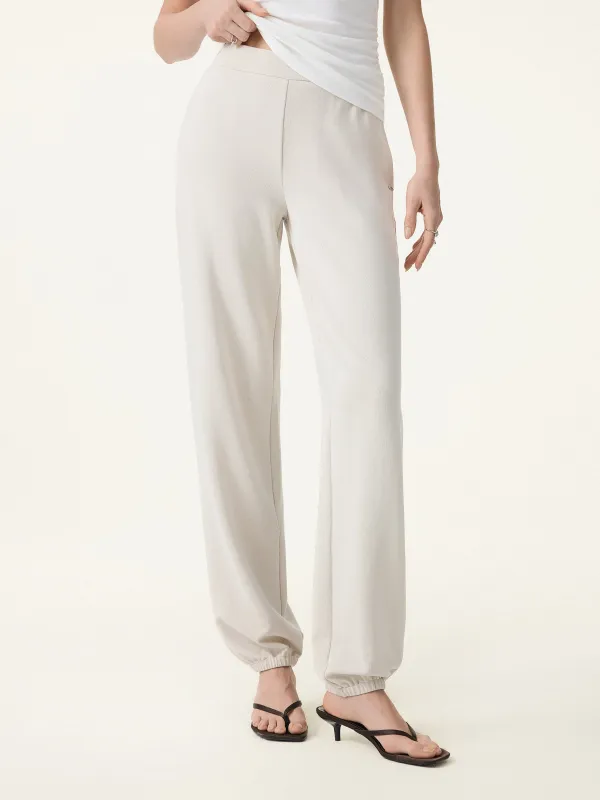 High Rise Tapered Pull-on Travel Pants with Pockets sold by OGLmove