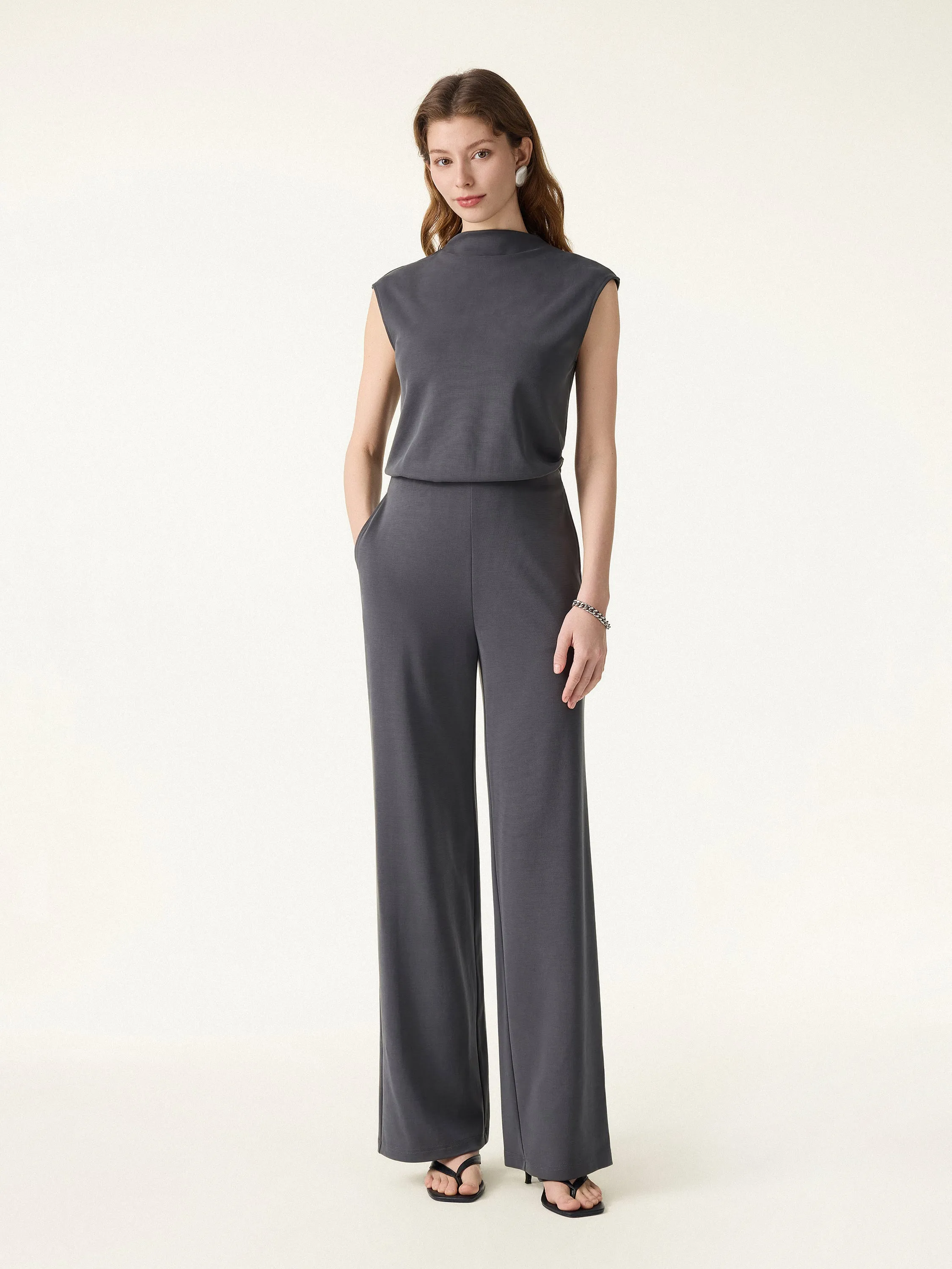 Travel-Friendly Easy-to-Take-Off Jumpsuit sold by OGLmove