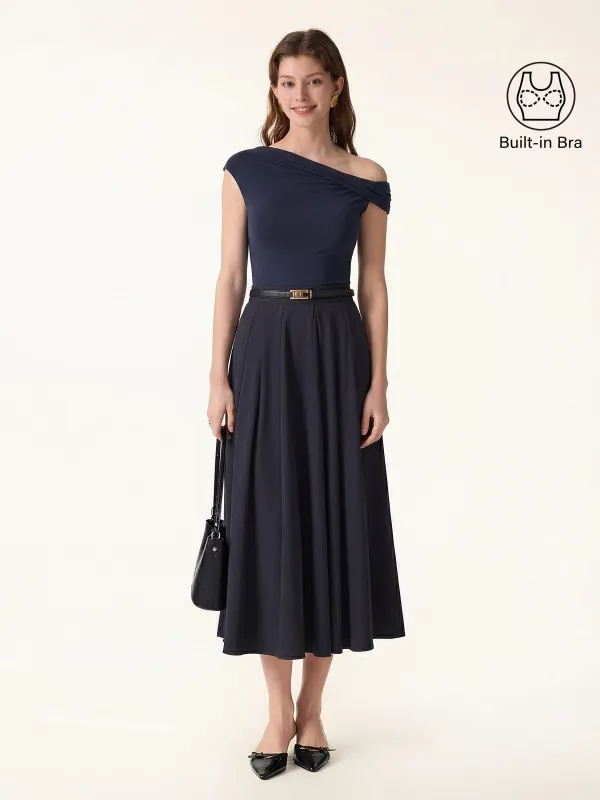 2Pcs Set Multi-wear Bra Top & Volume Skirt with Pockets made by OGLmove