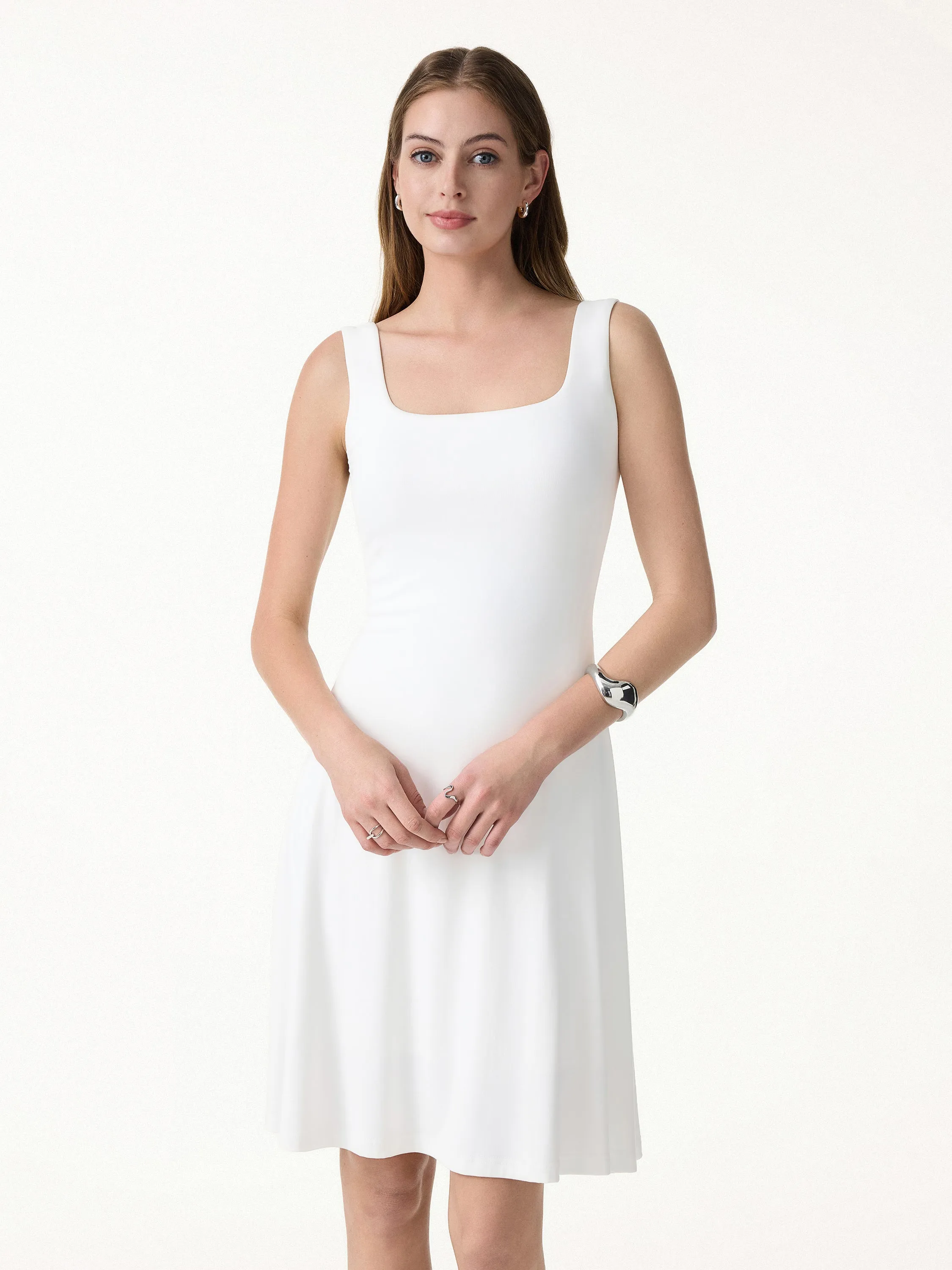 SkinKiss Cooling Square Neck Mini Bra Dress sold by OGLmove product image thumbnail 2