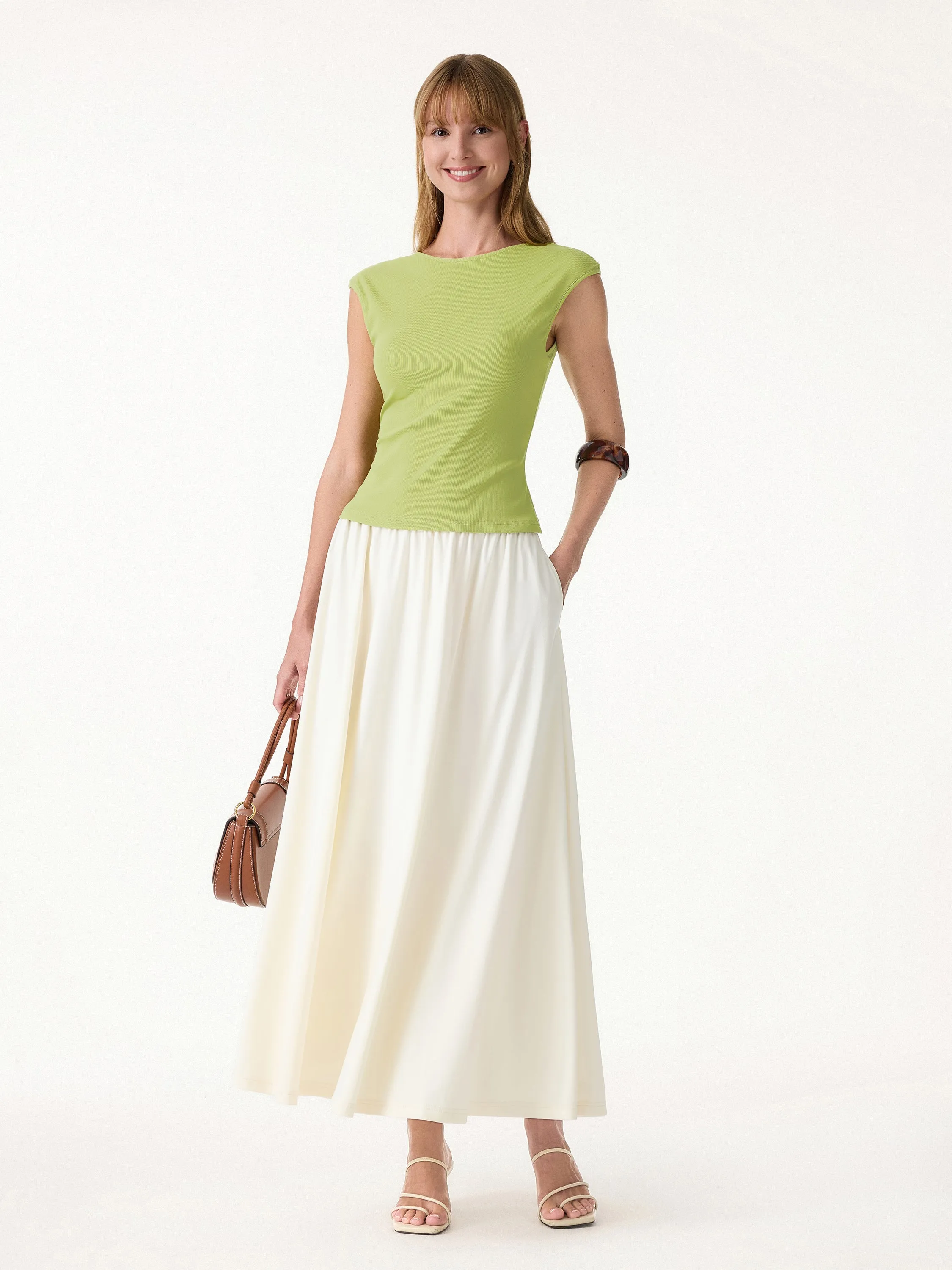 Sweat-Wicking Boatneck Open Back Bra Top sold by OGLmove product image thumbnail 3