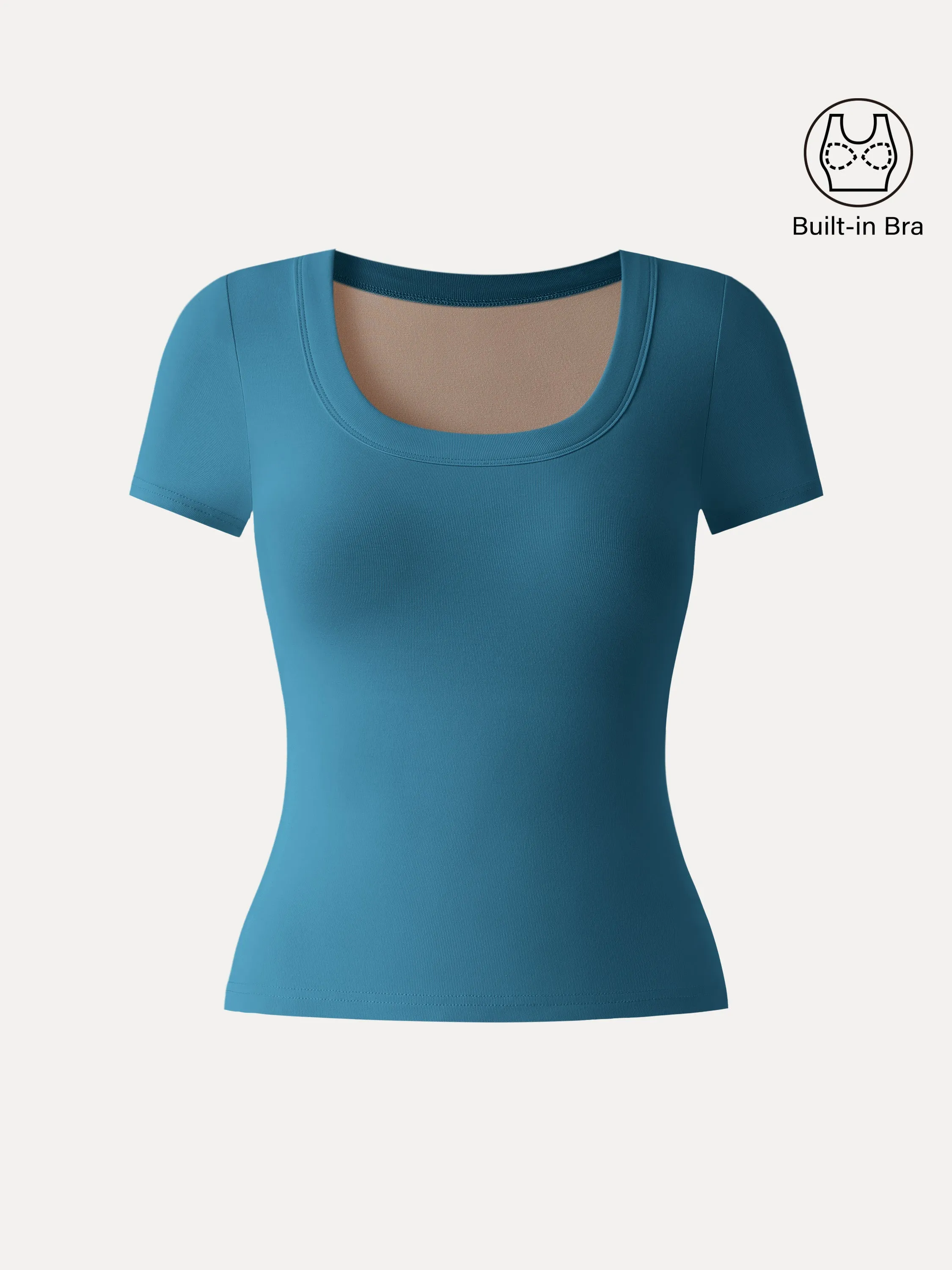 U-Neck Everyday Bra Top sold by OGLmove product image thumbnail 2