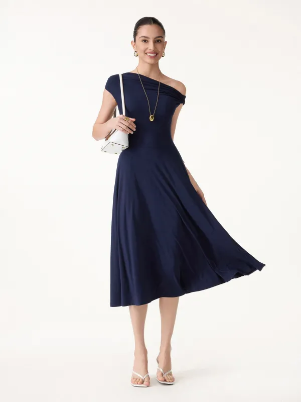 SkinKiss Multi-Wear Midi Bra Dress with Pockets made by OGLmove