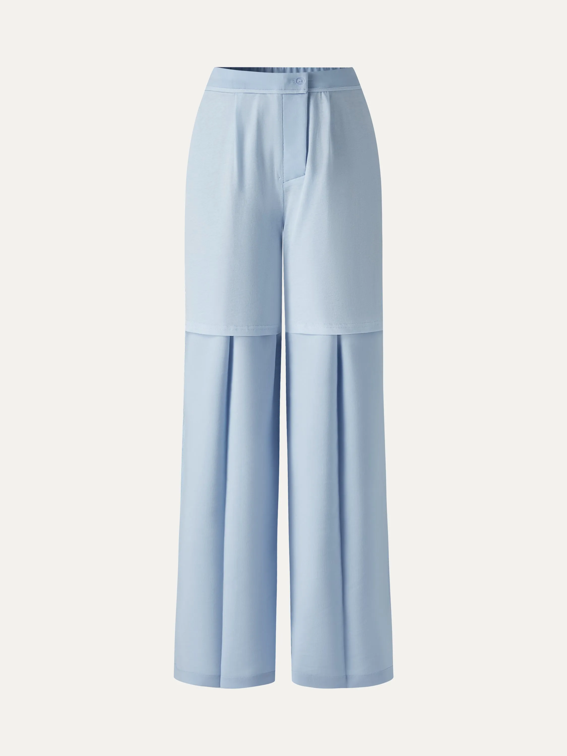Wrinkle-Resistant Linen Blend Wide Leg Pants sold by OGLmove product image thumbnail 4