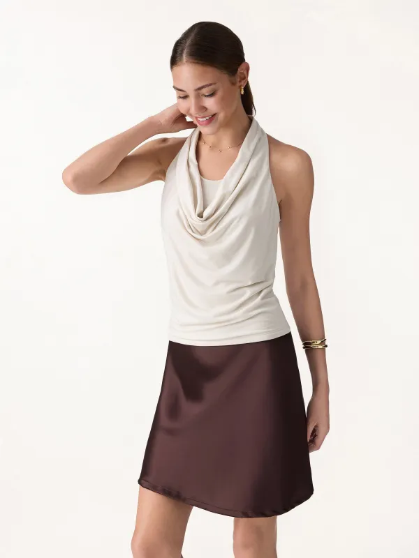 Matte Multi-Wear Cowl Neck Bra Top made by OGLmove