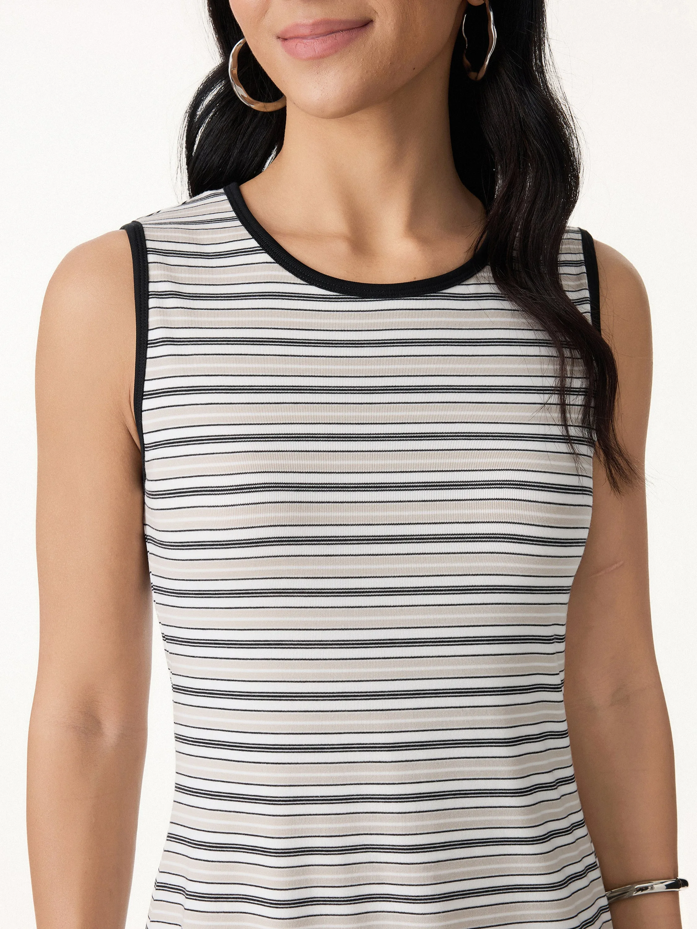 Striped Easy Mini Bra Dress sold by OGLmove product image thumbnail 3