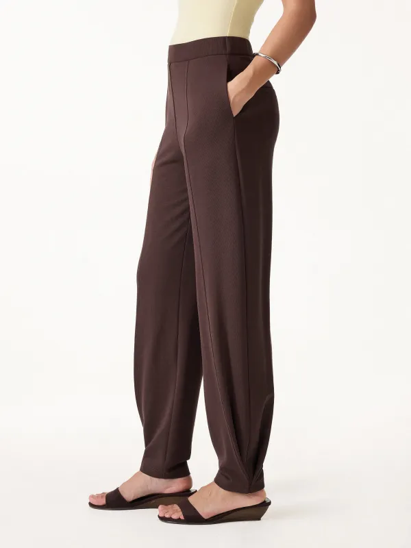 Sandwashed Mid Rise Cropped Balloon Pants made by OGLmove