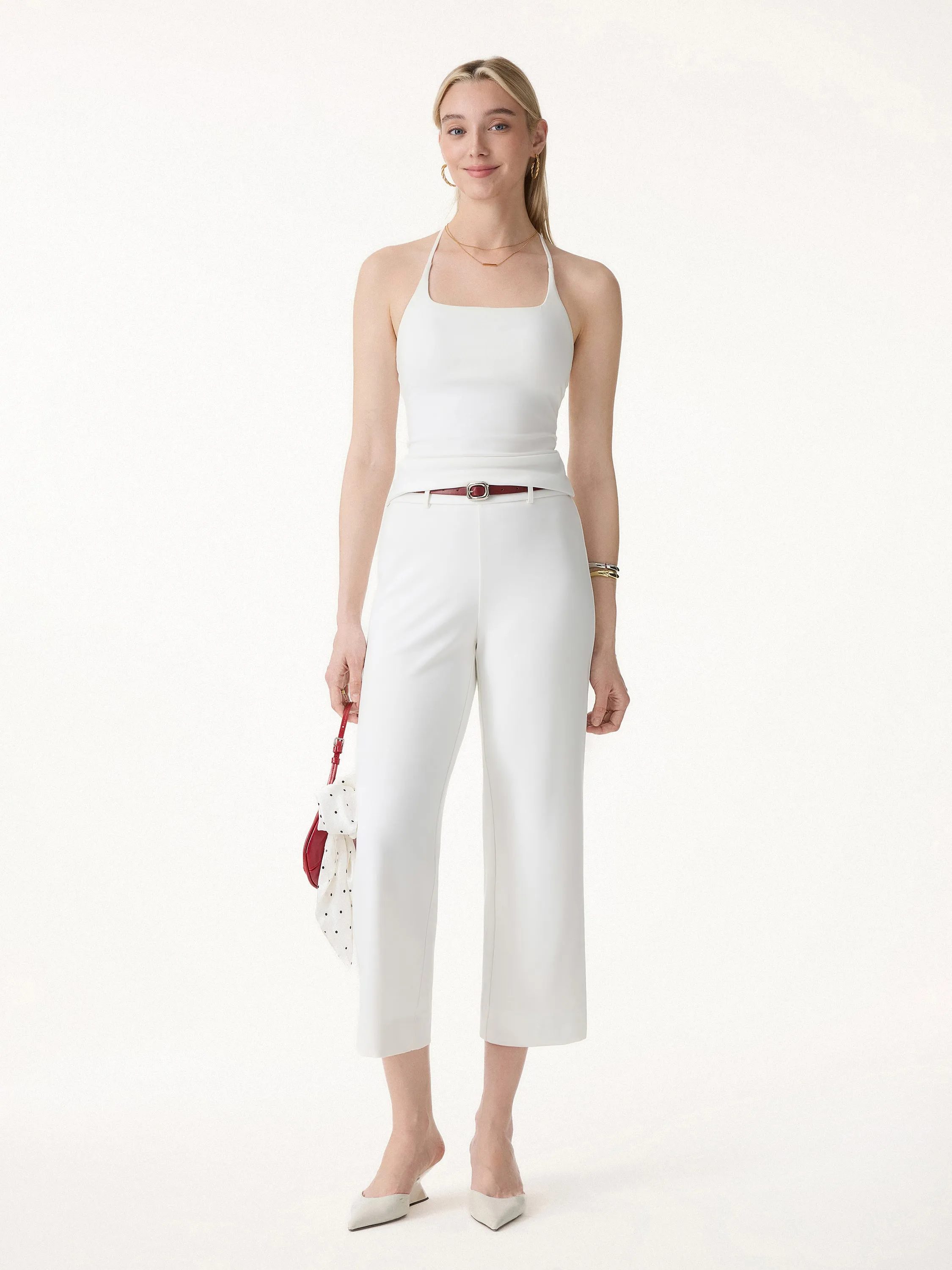 Elevated Square Neck Spaghetti Bra Tank sold by OGLmove product image thumbnail 3