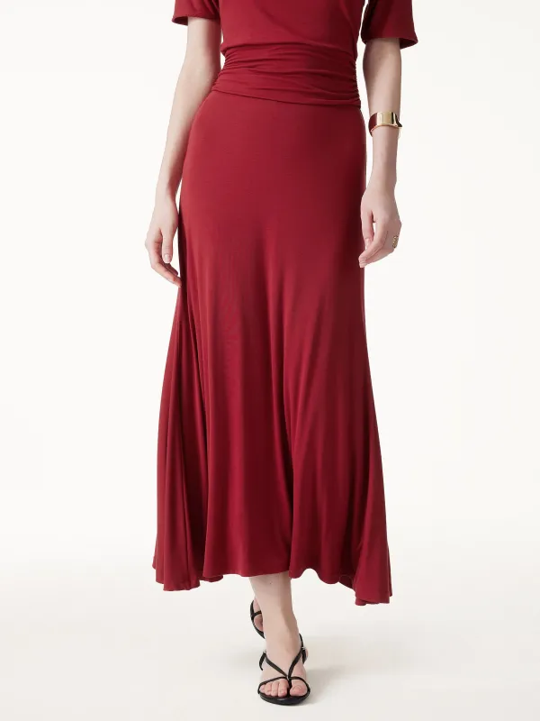 CoolTouch Flowy Maxi Flared Skirt made by OGLmove