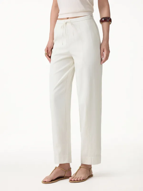 Breathable Linen-Like Summer Travel Pants made by OGLmove