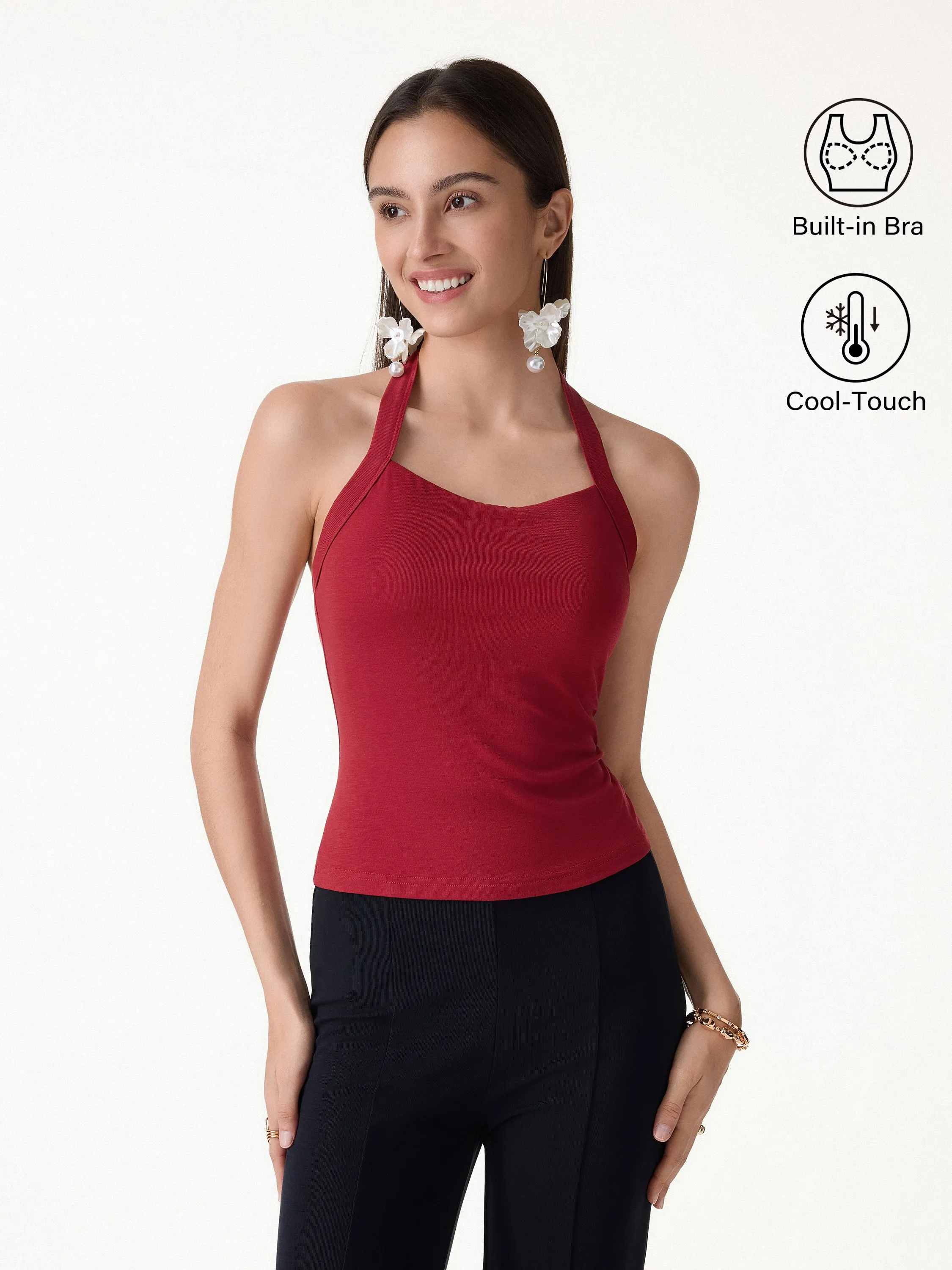 Sleek Halter Bra Top sold by OGLmove product image thumbnail 4