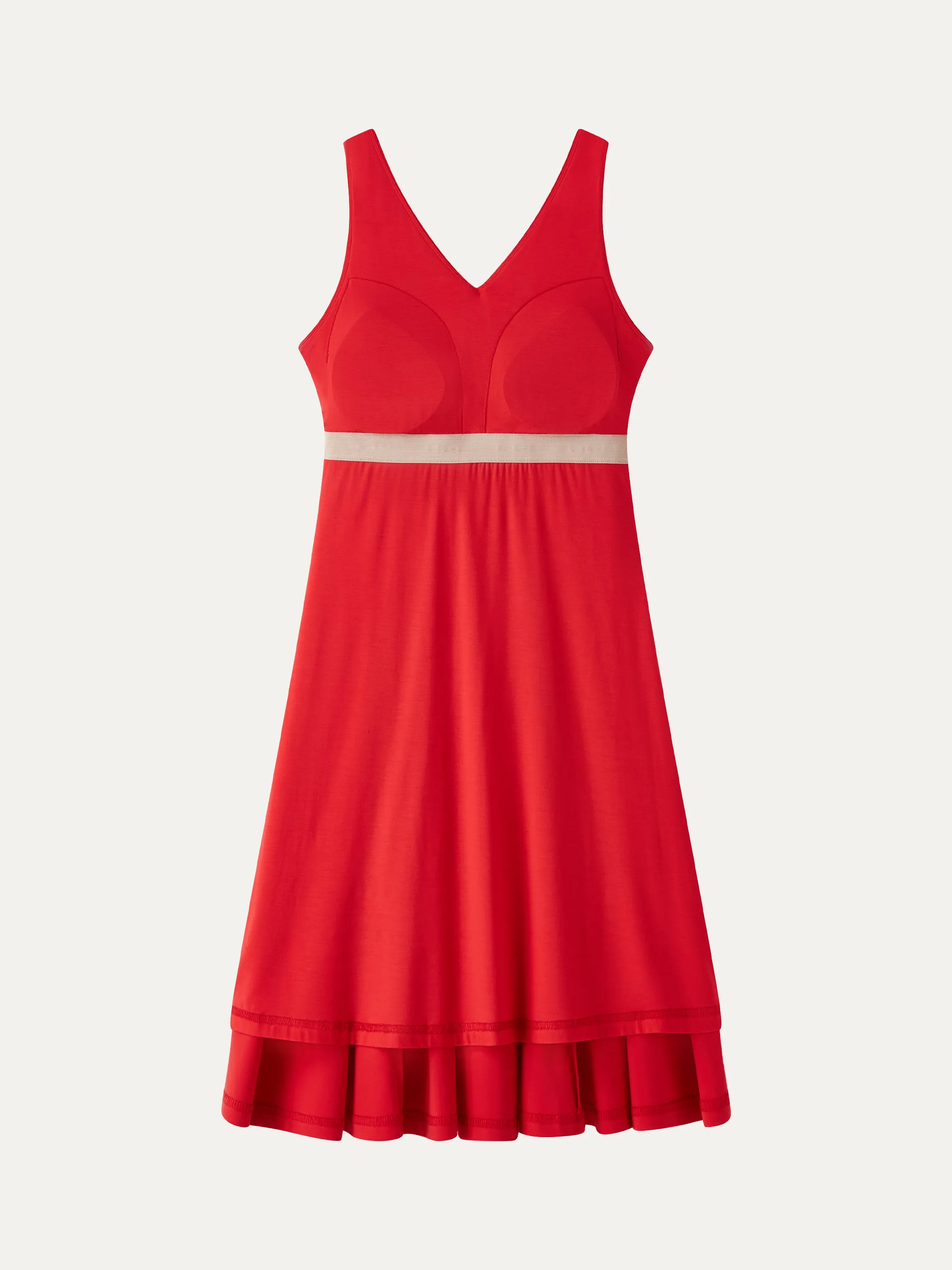 CoolTouch V-Neck Travel Mini Dress with Pockets sold by OGLmove product image thumbnail 5