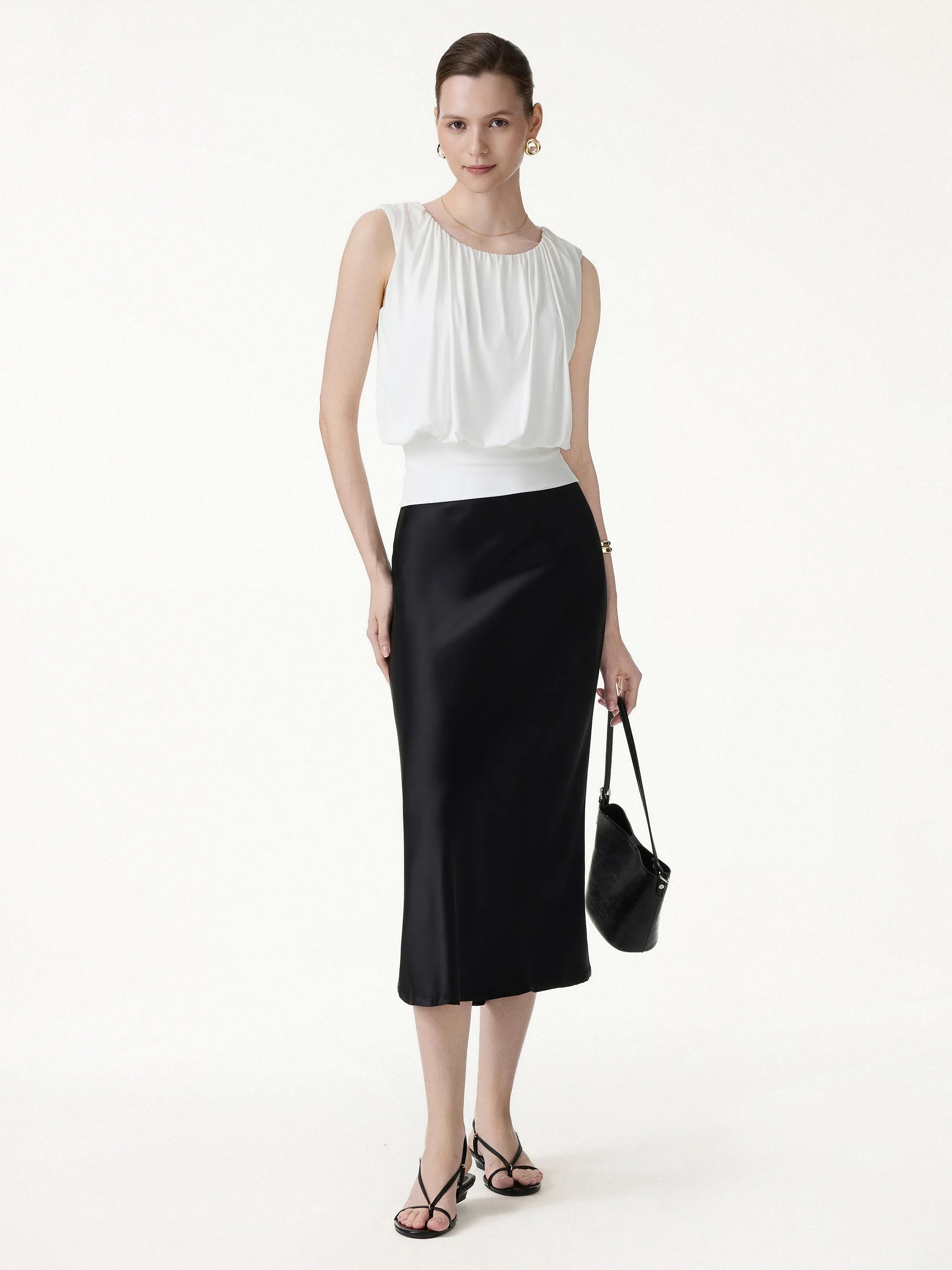 Gathered Sleeveless Bra Top sold by OGLmove product image thumbnail 2