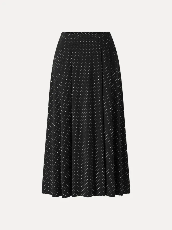 Flared Midi Skirt with Pockets made by OGLmove