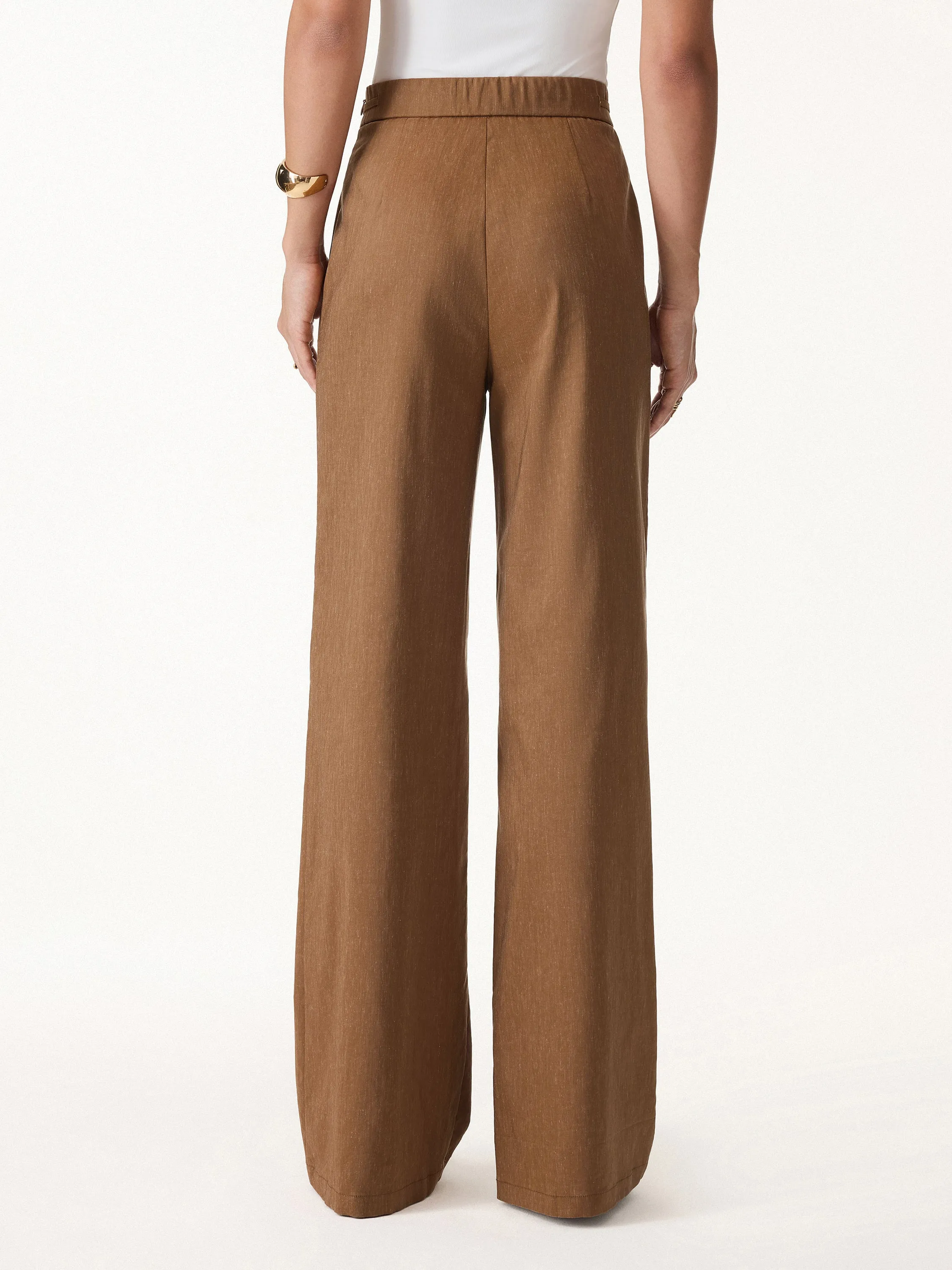 Drawstring Wide Leg Pant with Pockets sold by OGLmove product image thumbnail 5