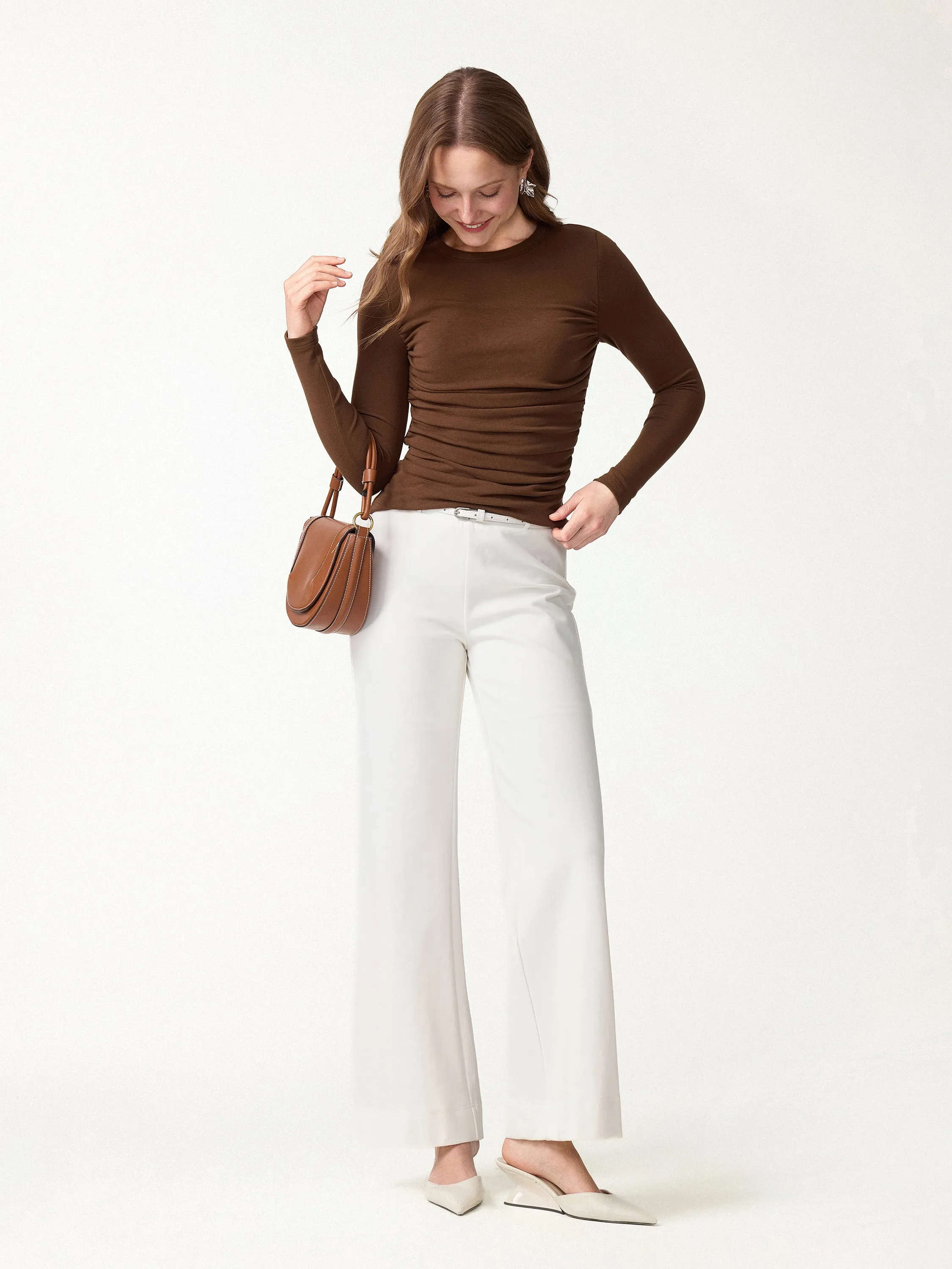 Eco-Mousse® Long Sleeve Bra Top sold by OGLmove product image thumbnail 2