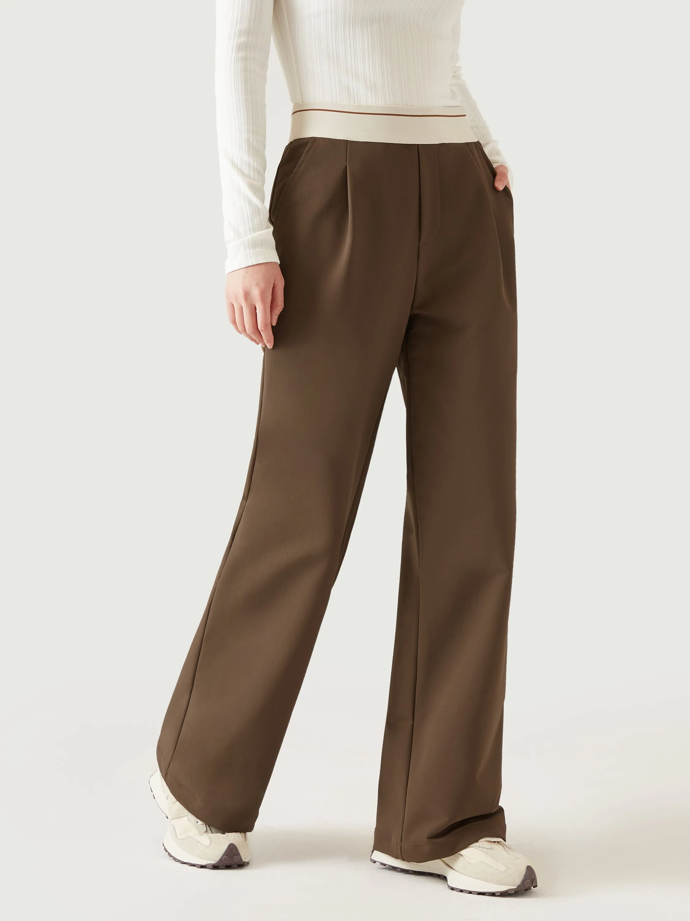 Waterproof Lightweight Elastic-Band Straight Leg Pant sold by ogl move product image thumbnail 5